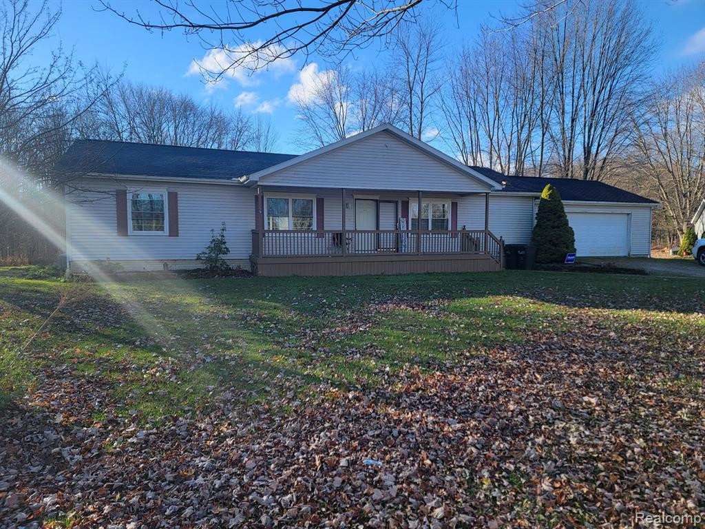 9081 BRANDON Road, Kenockee, MI 48006 — front exterior