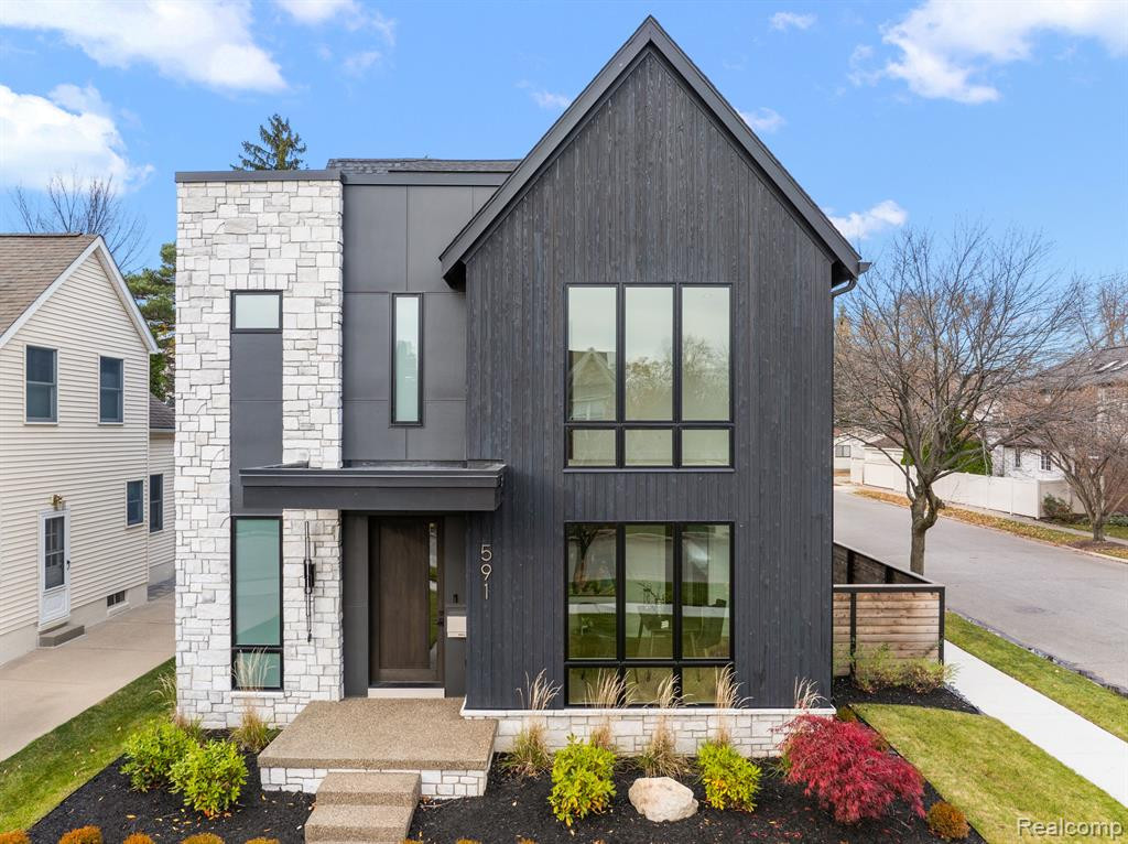 591 CATALPA DRIVE, Birmingham, MI 48009 — front exterior