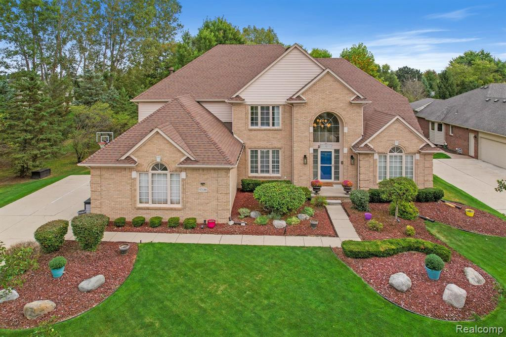 57130 WILLOW RIDGE Boulevard, Washington, MI — front exterior