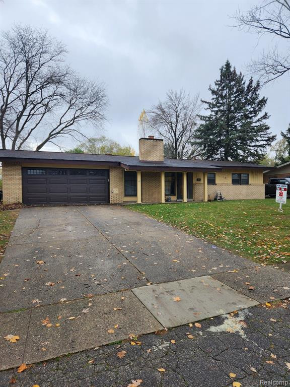 8618 S ROBINWOOD, Shelby Twp, MI 48317 — front exterior