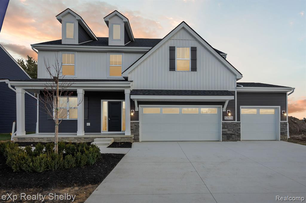 52841 WELLINGTON VALLEY Drive, Macomb, MI 48042 — front exterior