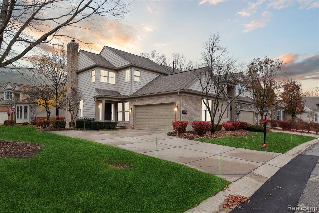 39714 SOUTHWIND Lane, Northville, MI 48168 — front exterior