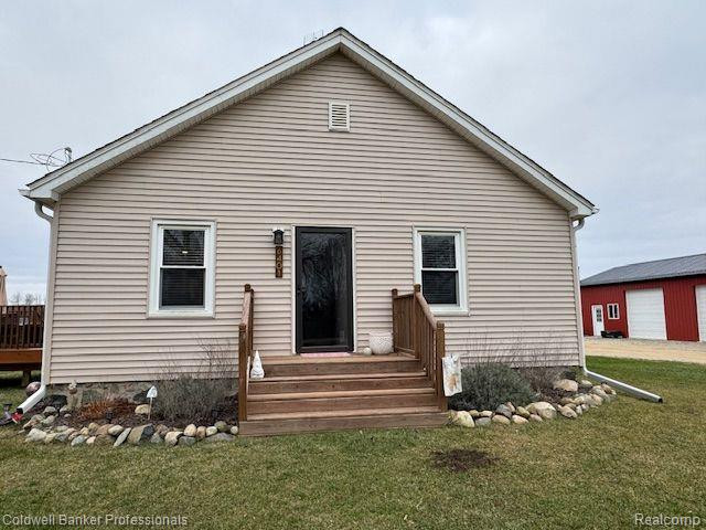 6401 WILLITS Road, Fostoria, MI 48435 — front exterior