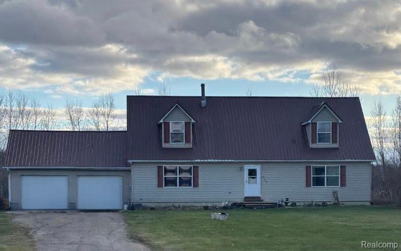 13429 FISHER Road, Yale, MI 48454 — front exterior