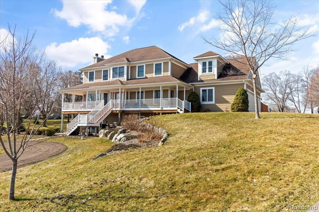 7055 ORMOND Road, Davisburg, MI 48350 — front exterior
