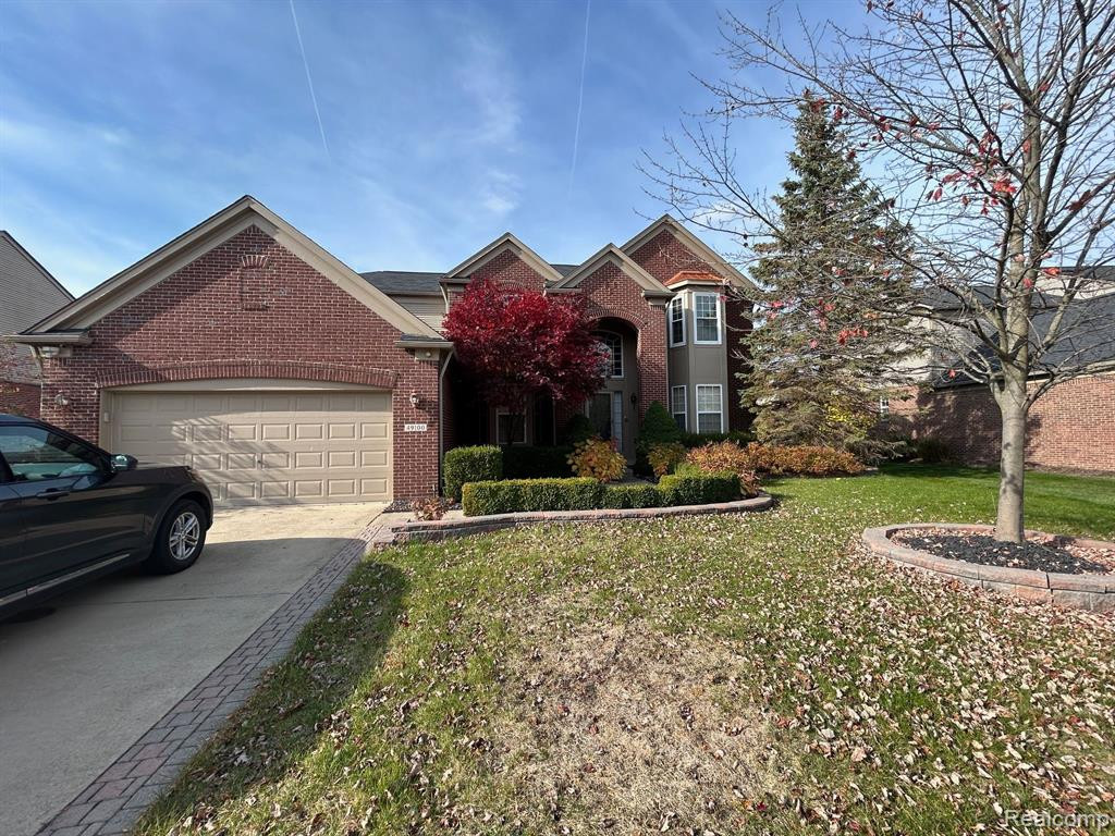 49100 RUNNING TROUT Lane, Northville, MI — front exterior