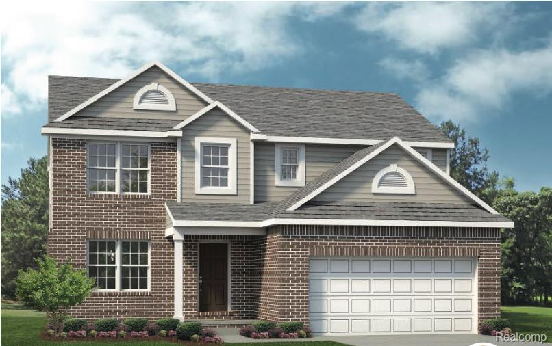 11980 Timber Court, Romeo, MI 48065 — front exterior
