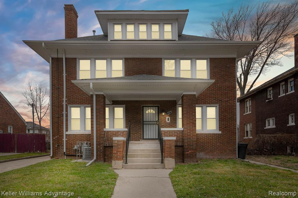 224 Worcester Place, Detroit, MI 48203 — front exterior