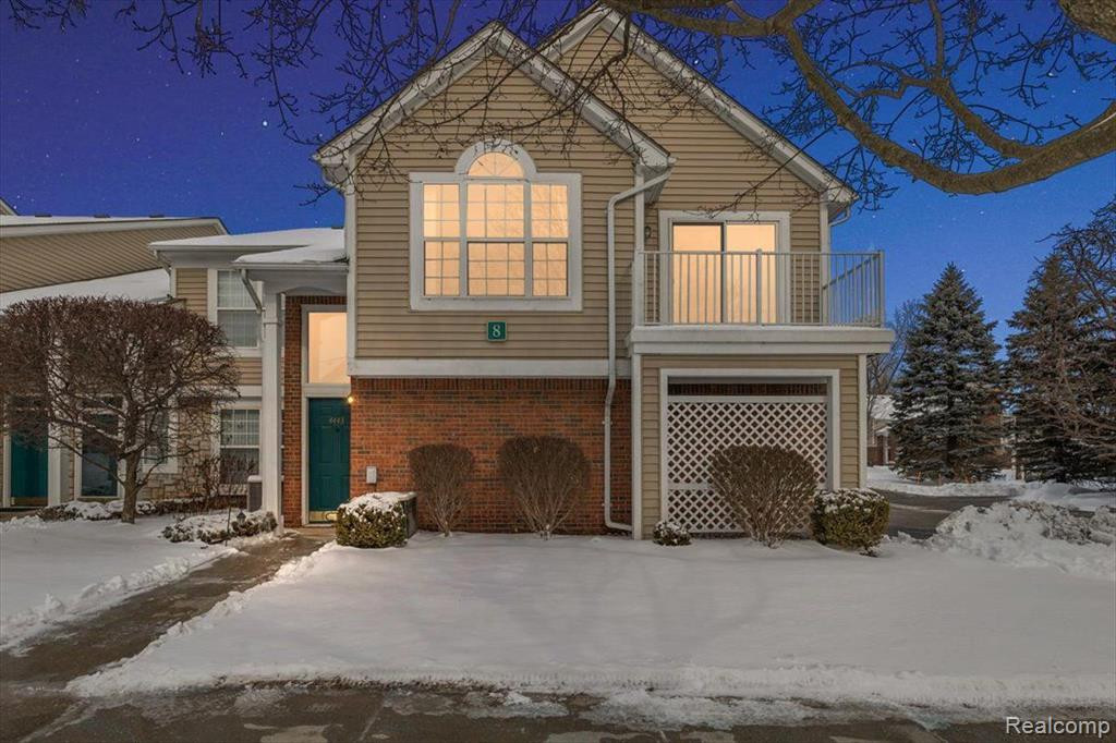4443 BERKSHIRE Drive, Sterling Heights, MI 48314 — front exterior