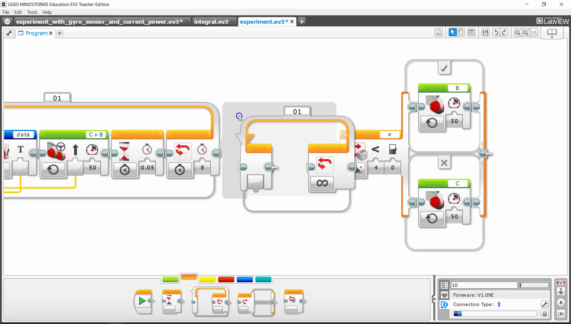 lego mindstorms ev3 gyro sensor programming