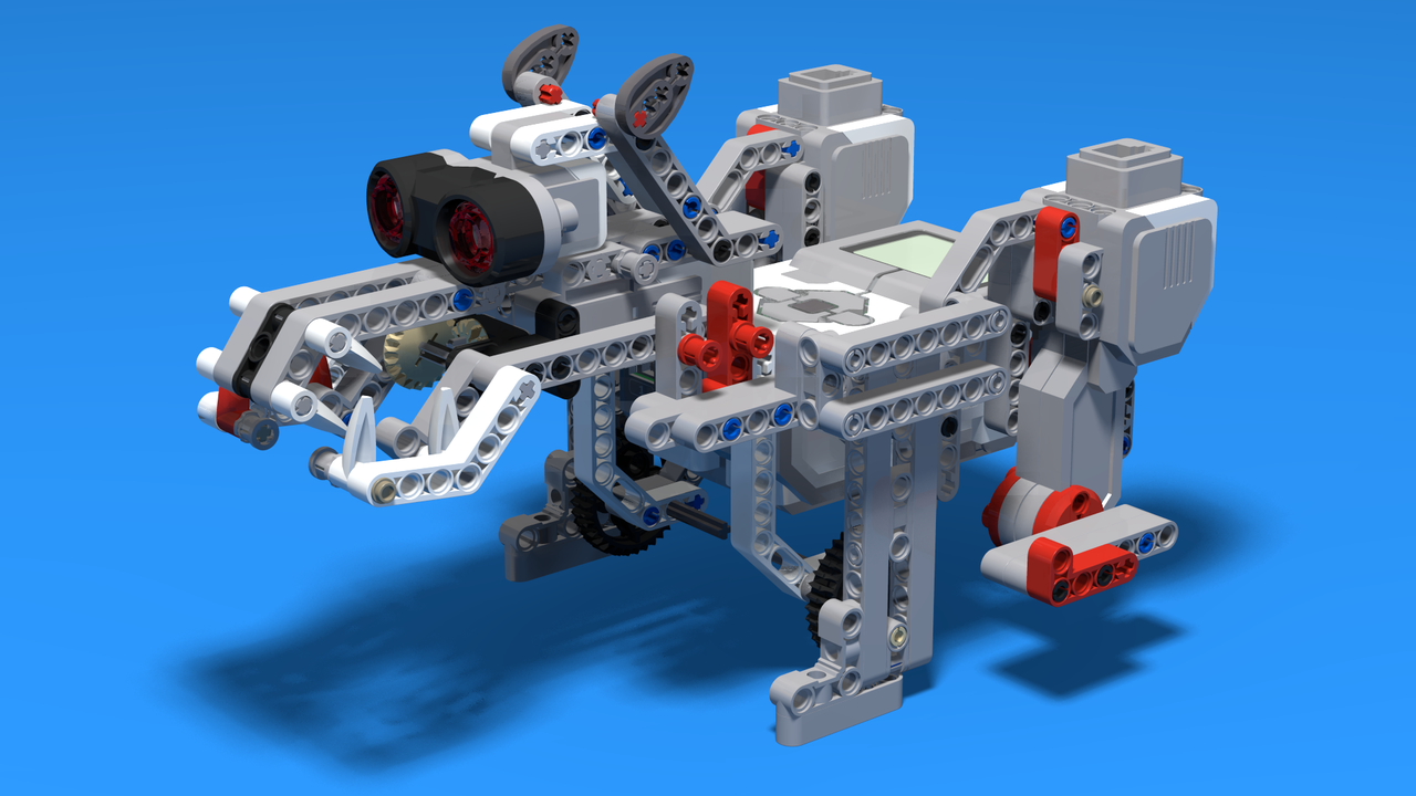 FLLCasts Polar Bear LEGO Mindstorms EV3 Robot that looks like a