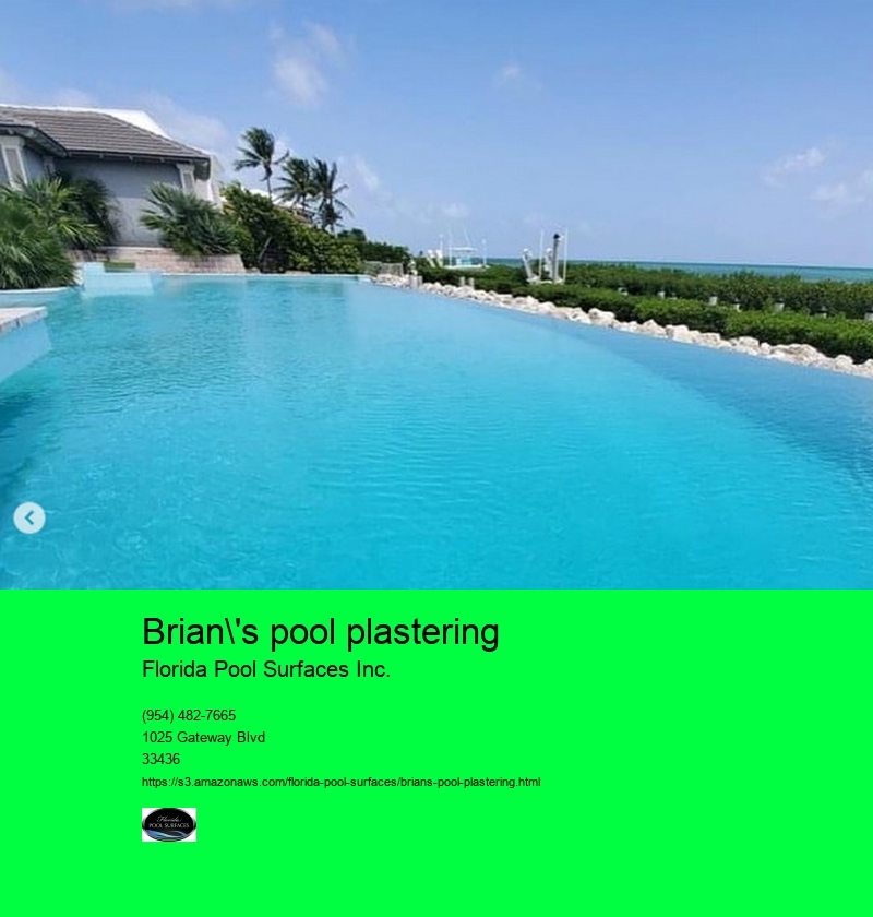 brian's pool plastering Florida Pool Surfaces Inc. brian's pool plastering