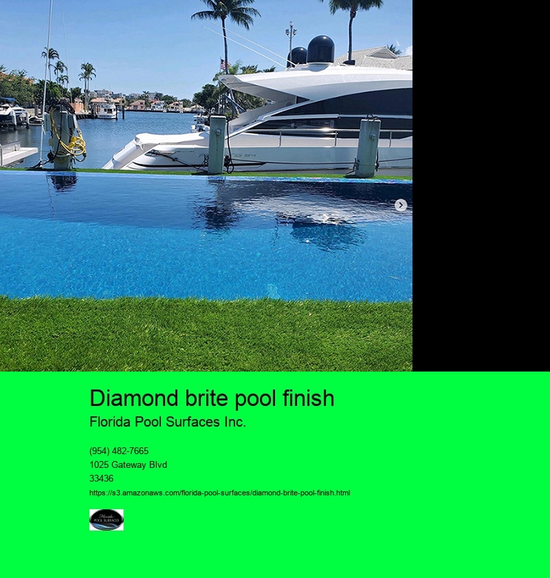 diamond brite pool finish Florida Pool Surfaces Inc. diamond brite pool finish