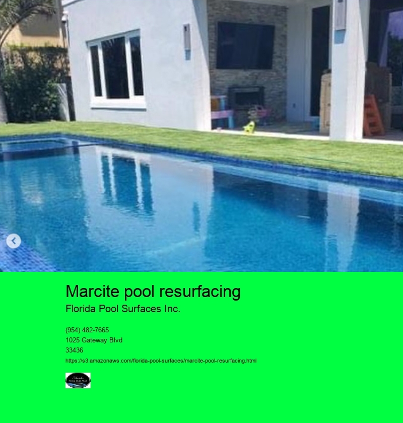 marcite pool resurfacing Florida Pool Surfaces Inc. marcite pool resurfacing