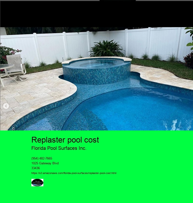 replaster pool cost