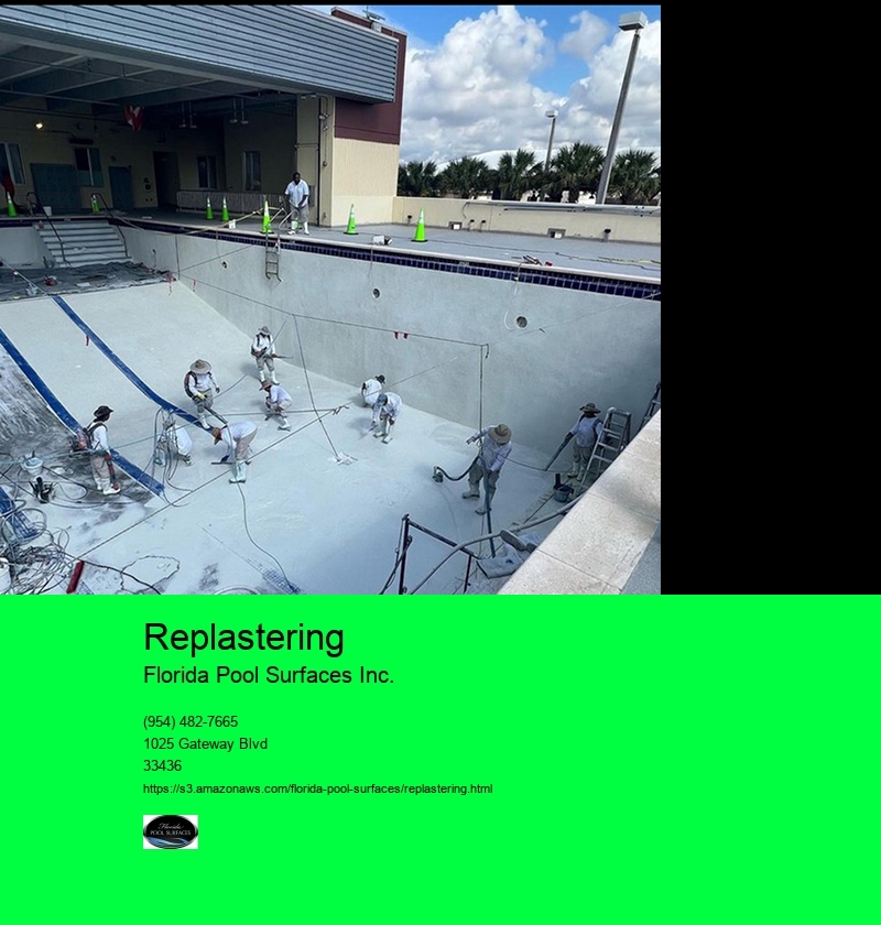 replastering Florida Pool Surfaces Inc. replastering