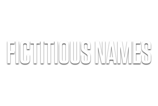 Fictitious Names