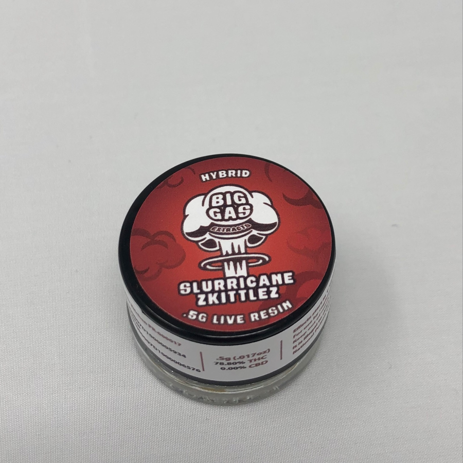 Slurricane Zittles Live Resin 0 5g Leafly leafly