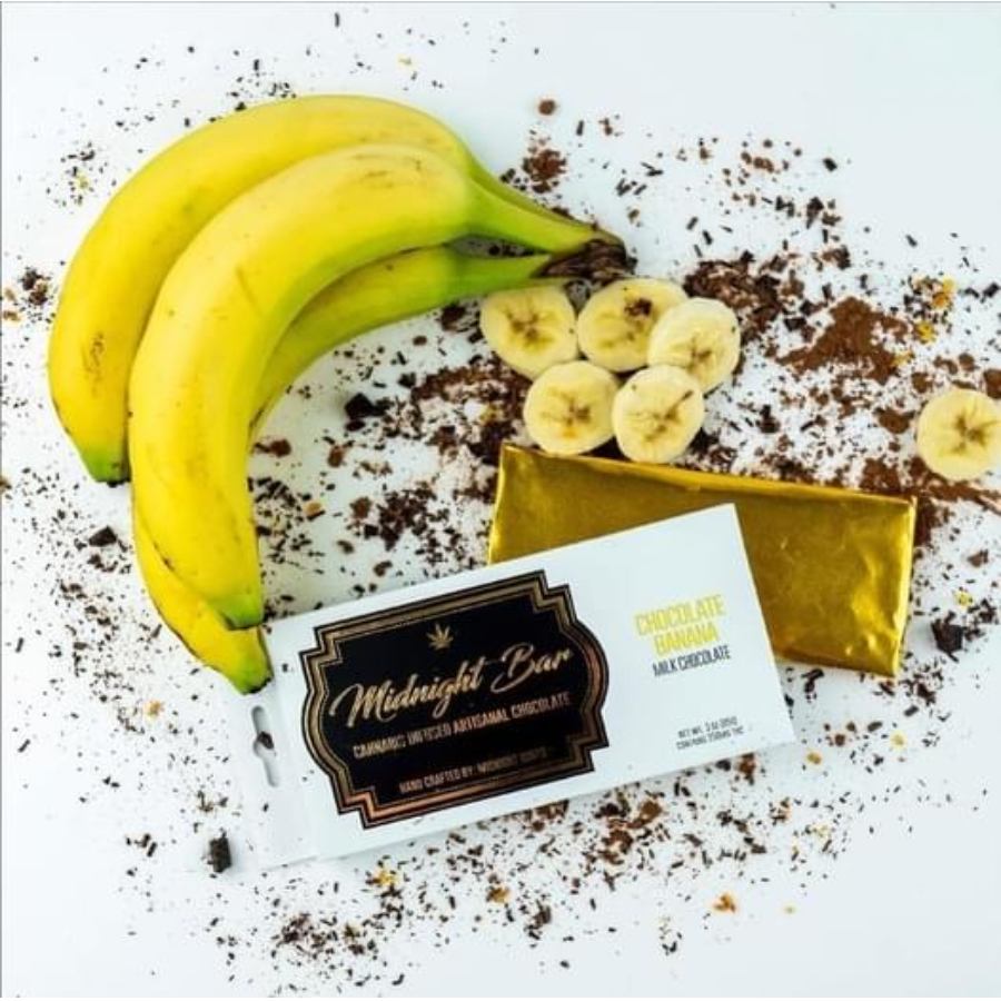 Chocolate Banana Midnight Bars 100mg Leafly