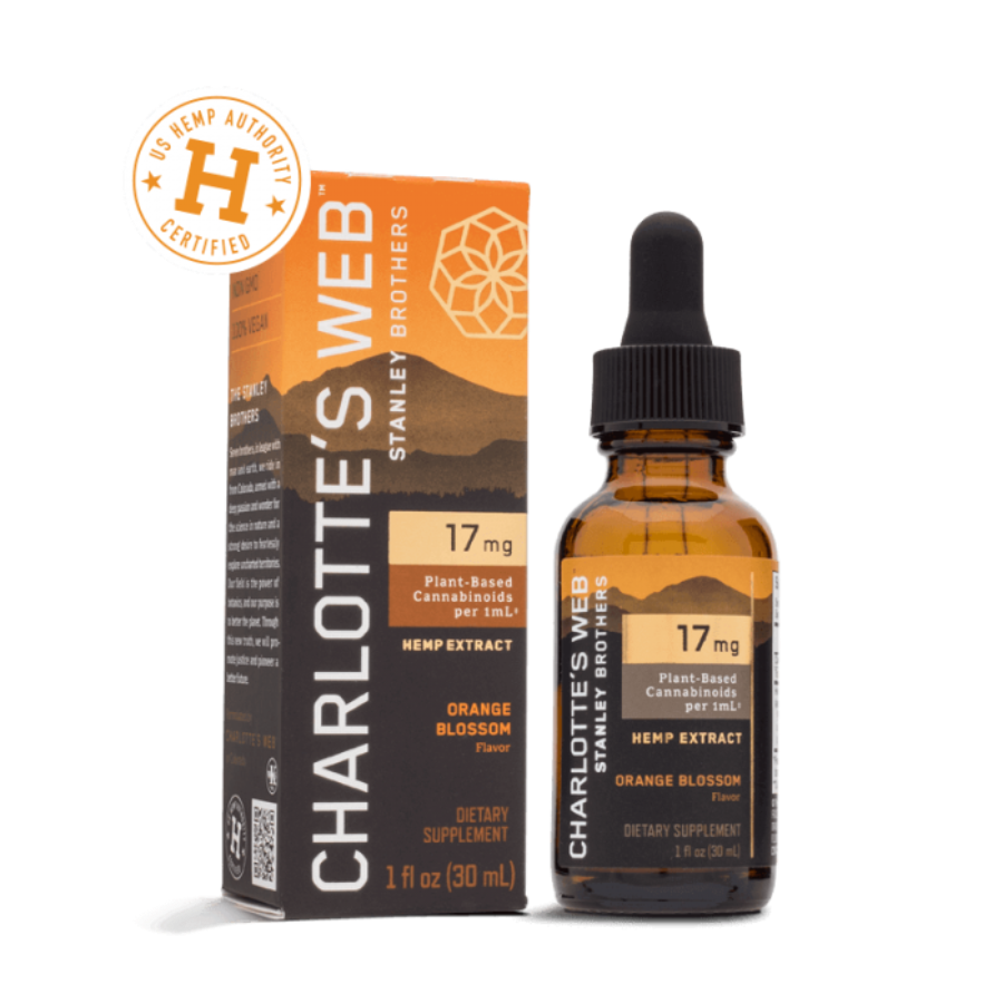 Charlotte 17mg Hemp Extract Orange