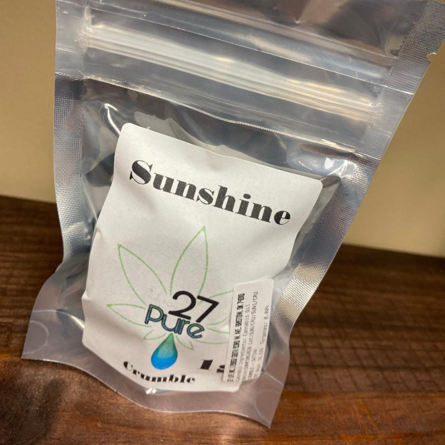 27 Pure Sunshine Crumble 1G Leafly