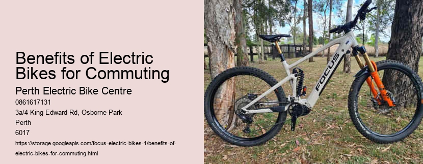 Benefits of Electric Bikes for Commuting