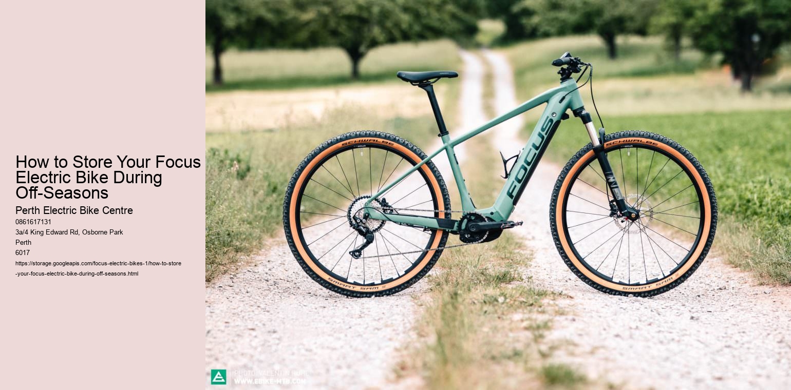 How to Store Your Focus Electric Bike During Off-Seasons 