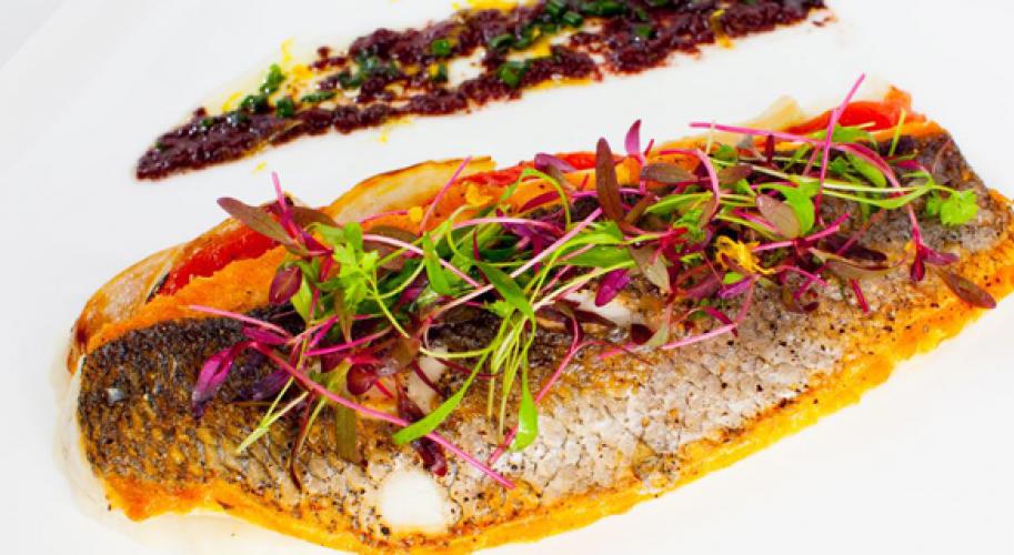 Lure Fishbar New York Members receive a complimentary amuse bouche