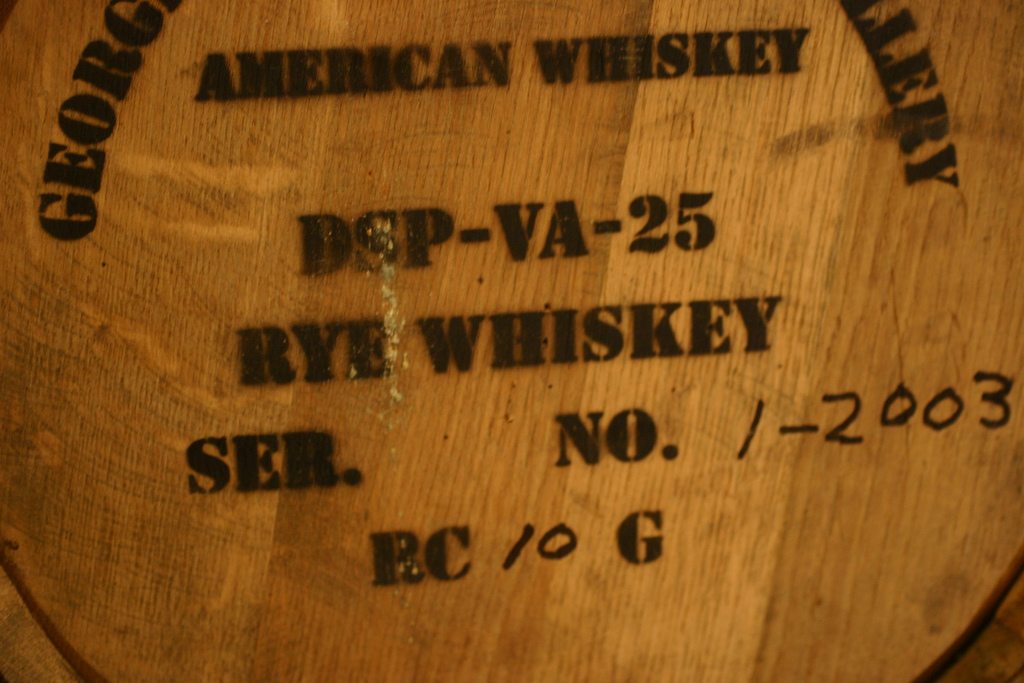 rye whiskey barrel