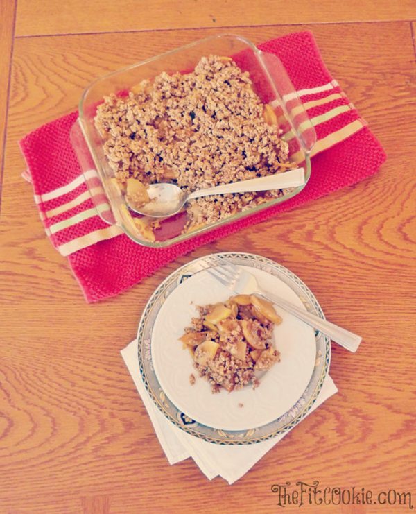 No-Flour Maple Apple Crisp
