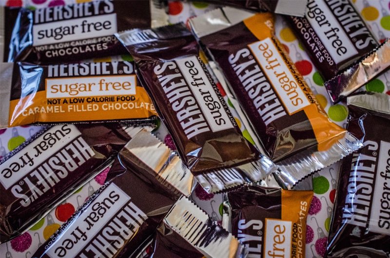 sugar free chocolate caramel