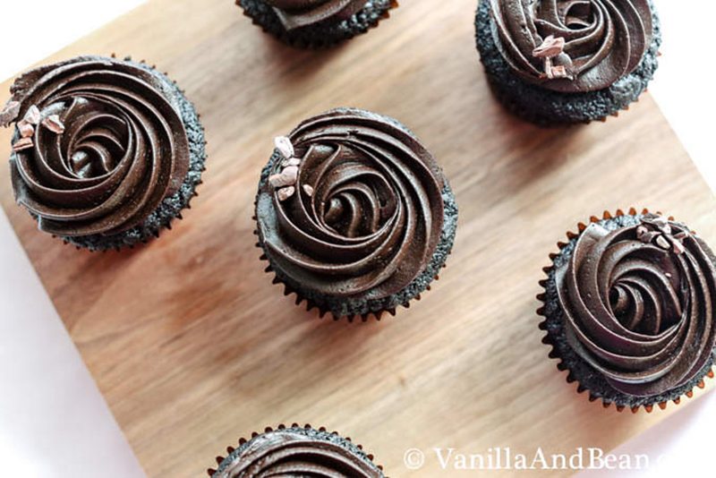 Perfect Chocolate Espresso Cupcakes