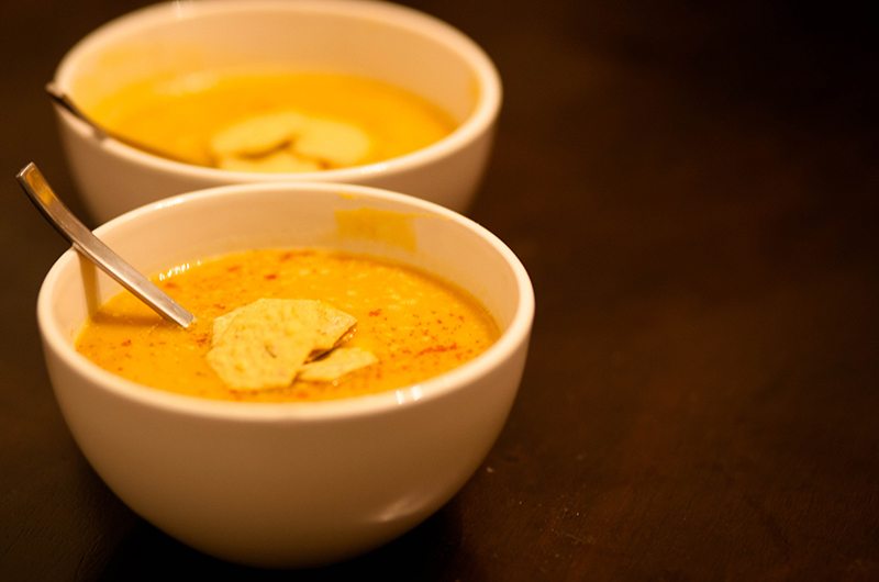 Pumpkin and Bacon Soup