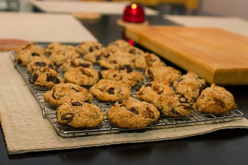 Banana-Zucchini Chocolate Chip Cookies