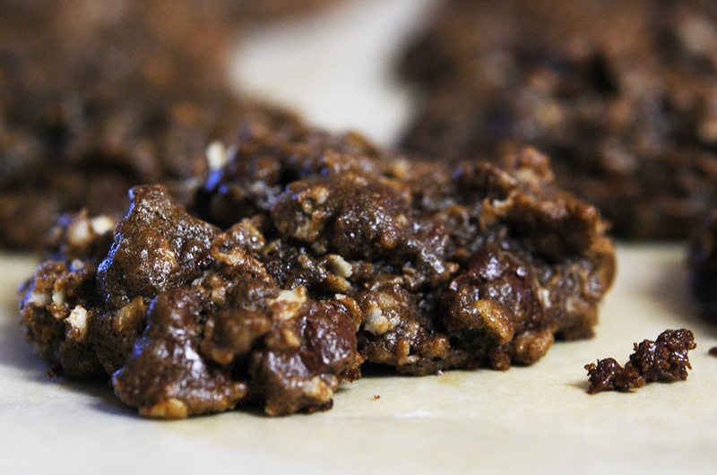 Chocolate Oatmeal No-Bake Cookies