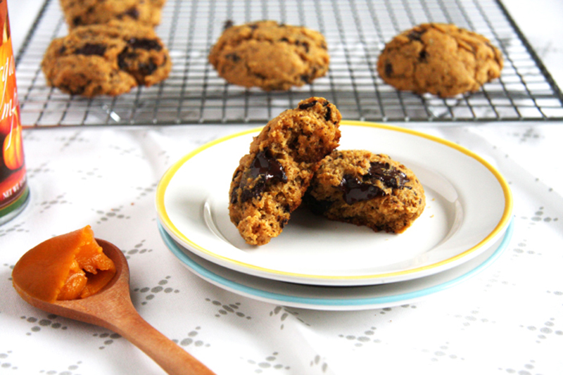Pumpkin Chocolate Chip Cookies