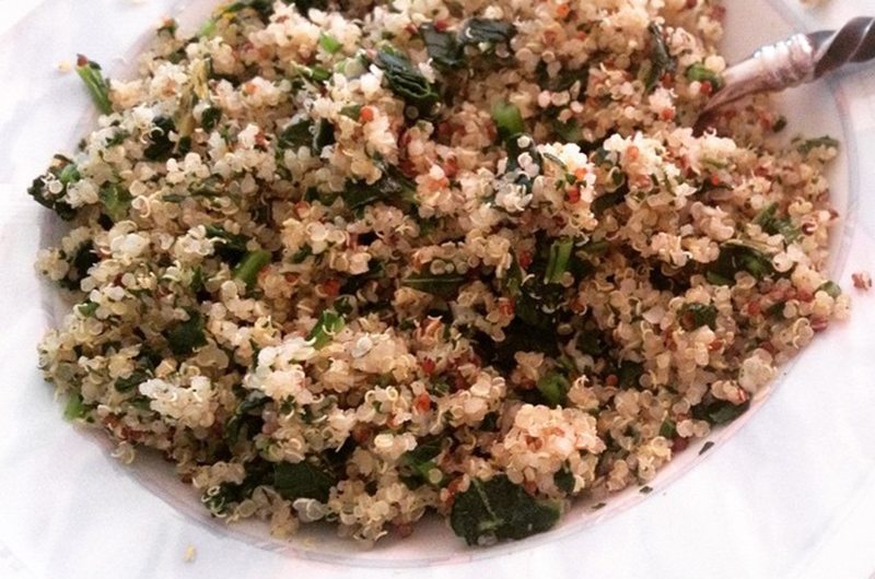 Walnut, Kale and Quinoa Stuffing