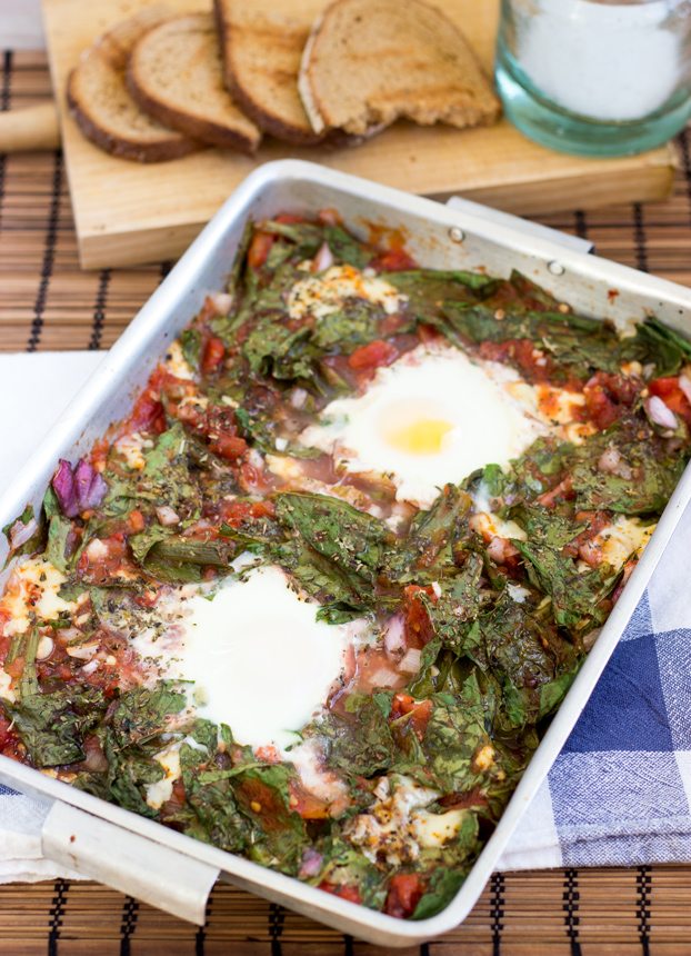 Anti Hangover Baked Eggs