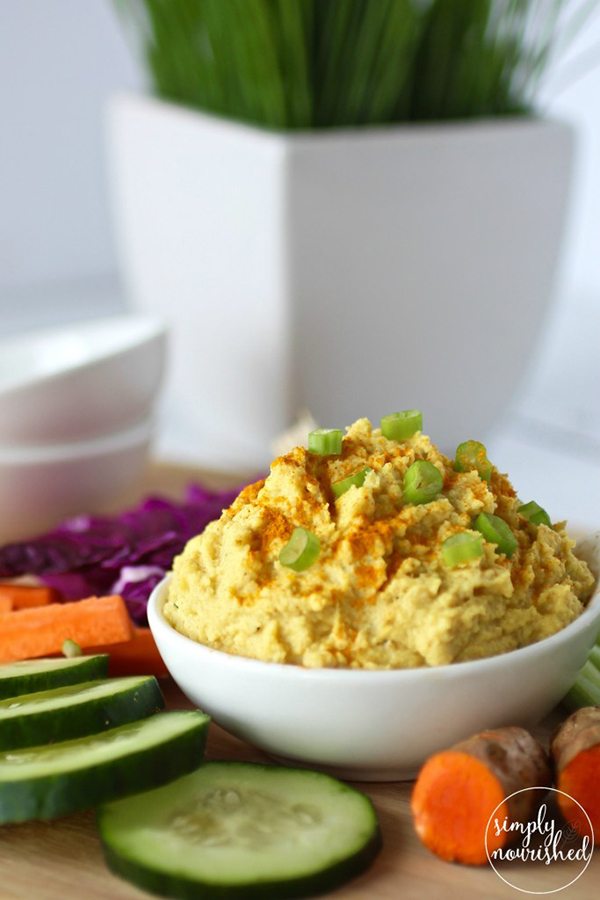 Cauliflower Curry Hummus