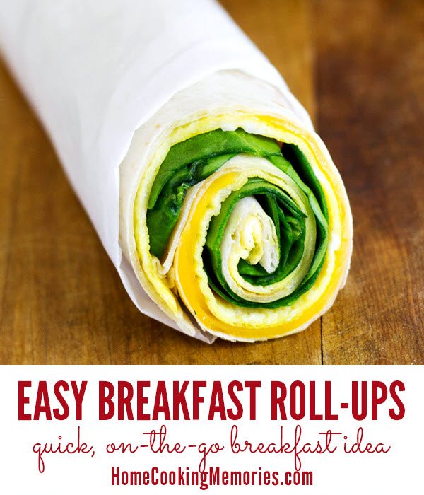 Easy Breakfast Rollups Recipe