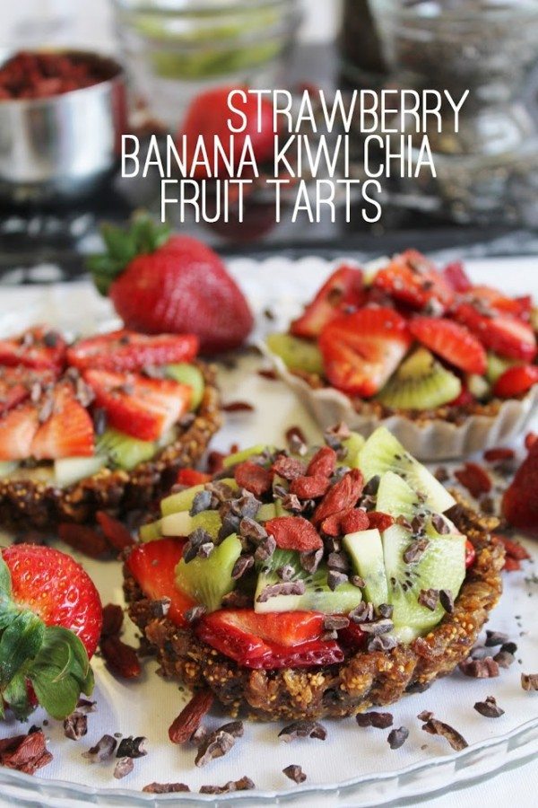 Strawberry Chia Tarts