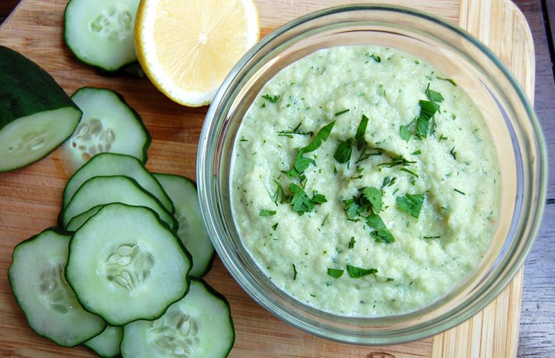 Lemon and Herb Hummus