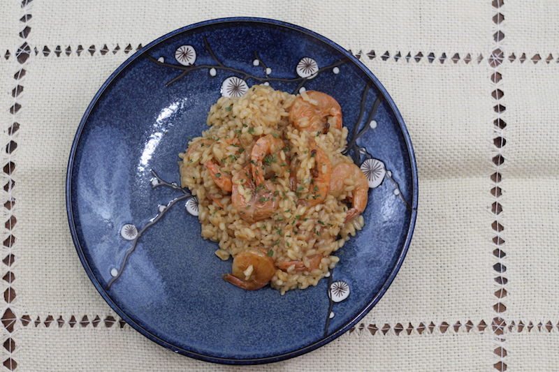 Shrimp Risotto from Epicurious Reviewed