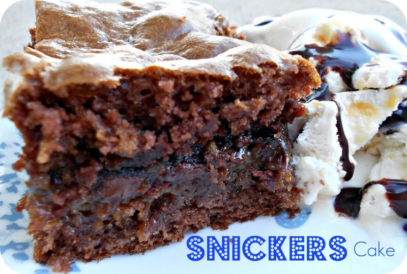 Snickers Cake