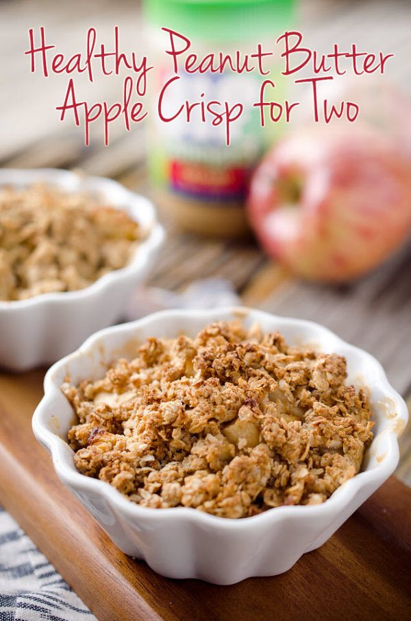 Peanut Butter Apple Crisp