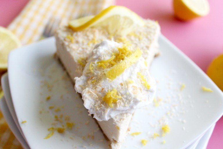 Lemon Coconut Cheesecake