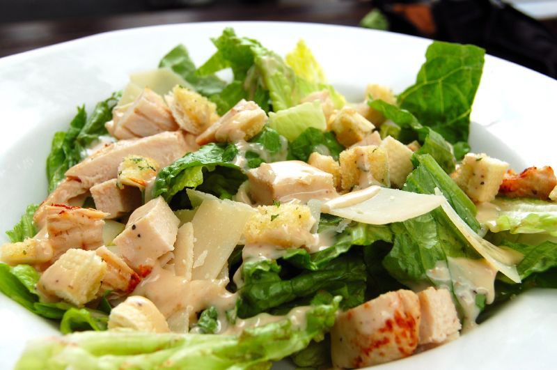 Paleo Chicken Caesar Salad