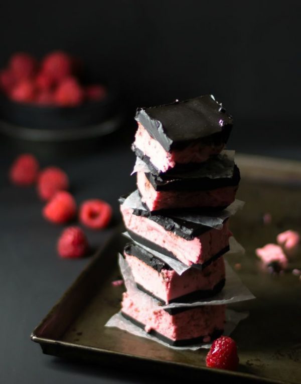 Chocolate Raspberry Candy Bars