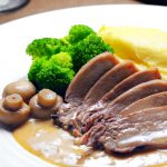 Slow Cooker Ox Tongue in Mushroom Cream Sauce Final 1