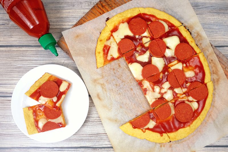 Lupin Flour Pizza Dough